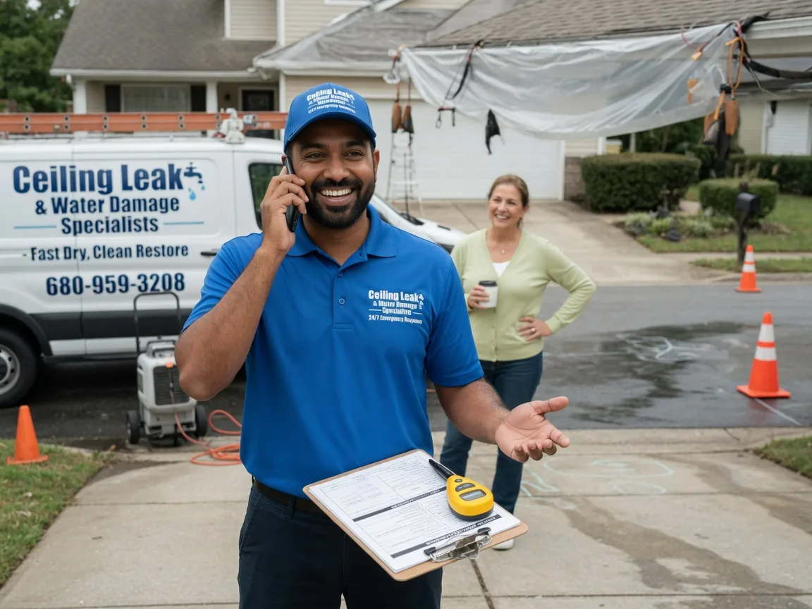 Ceiling Leak Cleanup Monmouth Beach, NJ FAQs